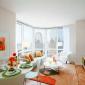 10 Barclay Street Living Room - NYC Rental Apartments
